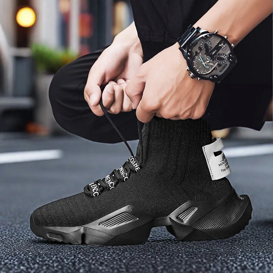 Botas Deportivas para Hombre 2024 | Suela Antideslizante y Absorción de Impactos | Calzado Vulcanizado de Moda | Envío Gratis en **FLIPISHOP.COM**