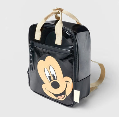 Mochila de Mujer Nueva Moda Mochilas Escolares para Niños Niñas Dibujos Animados Mickey Negro Bolsa para Computadora Portátil Bolsas para Niños