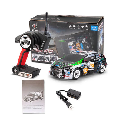 Coche de carreras Alta Velocidad Todoterreno Control Remoto Drift Toys Vehículo de aleación para niños Regalo para niños