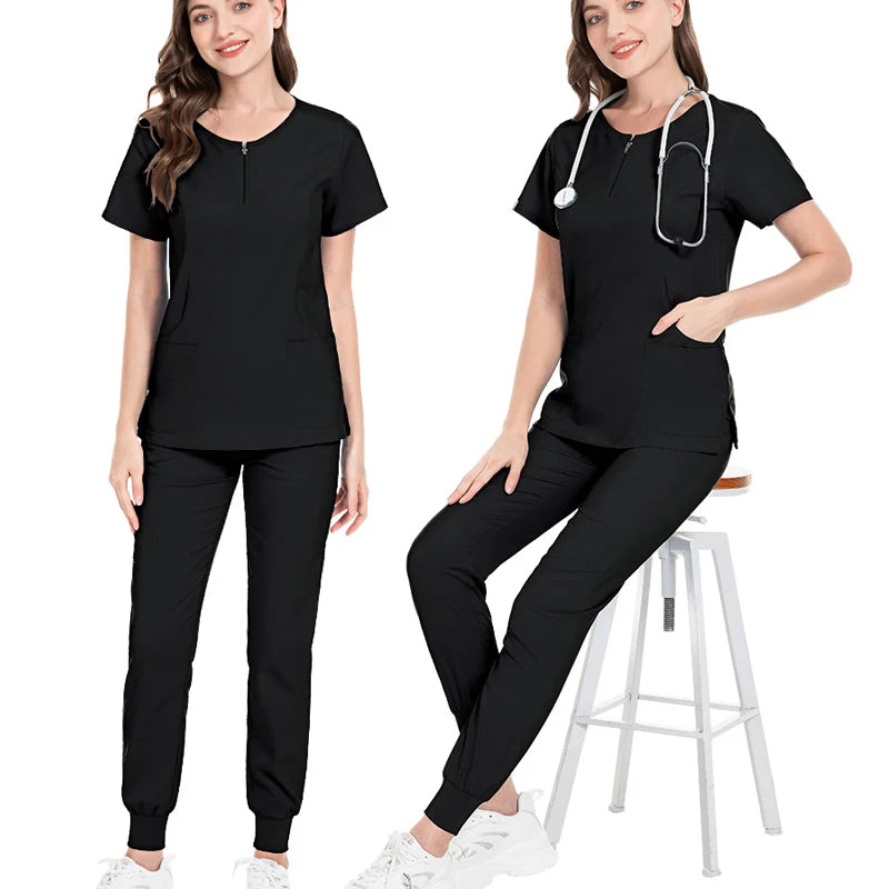 Conjunto de Uniformes Quirúrgicos para Mujeres | Traje de Enfermera y Ropa de Trabajo para Salón de Belleza | Envío Gratis en **FLIPISHOP.COM**