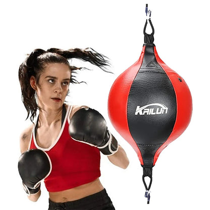 Equipo deportivo, Sacos de arena con forma de pera giratoria para boxeo de velocidad, de cuero sintético, para colgar, para entrenamiento de boxeo, Muay Thai, MMA, Envío 0.00 $.