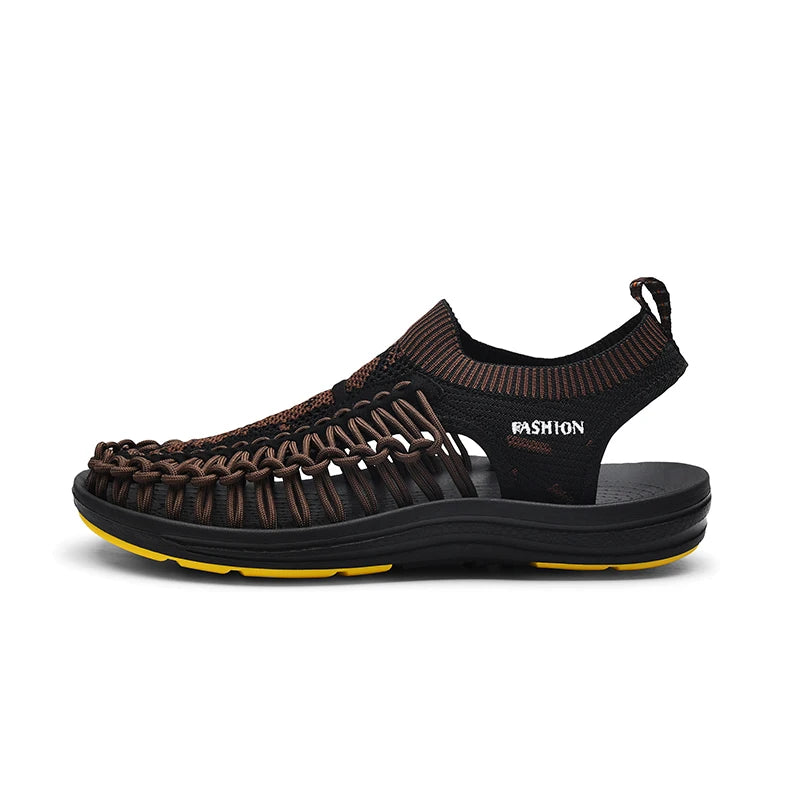 Sandalias Hombre Zapatos de Verano Sandalia Niño Sandalia Hombre Sandas Al Aire Libre Transpirable Comodidad Slip On Plus Talla Grande 45 46 Sandalias Hombre, Envío 0.00 $.