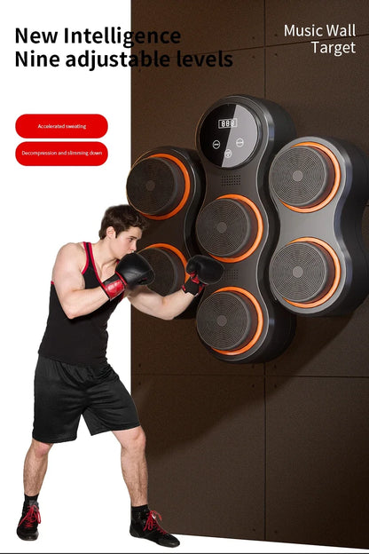 Máquina de Boxeo Inteligente con Música | Entrenador Deportivo | Sin Gastos de Envío **FLIPISHOP.COM**