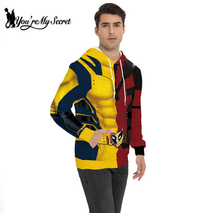 Sudadera con Capucha de Deadpool para Cosplay | Disfraz de Wolverine y James Howlett | Envío Gratis en **FLIPISHOP.COM**