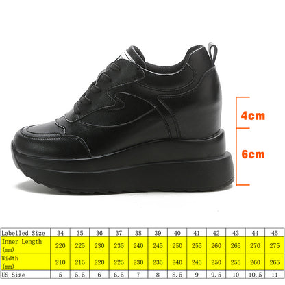 Zapatillas de Cuña con Plataforma de 10 cm Fajín | Cuero Genuino y Moda Versátil 2024 | Envío Gratis en **FLIPISHOP.COM**