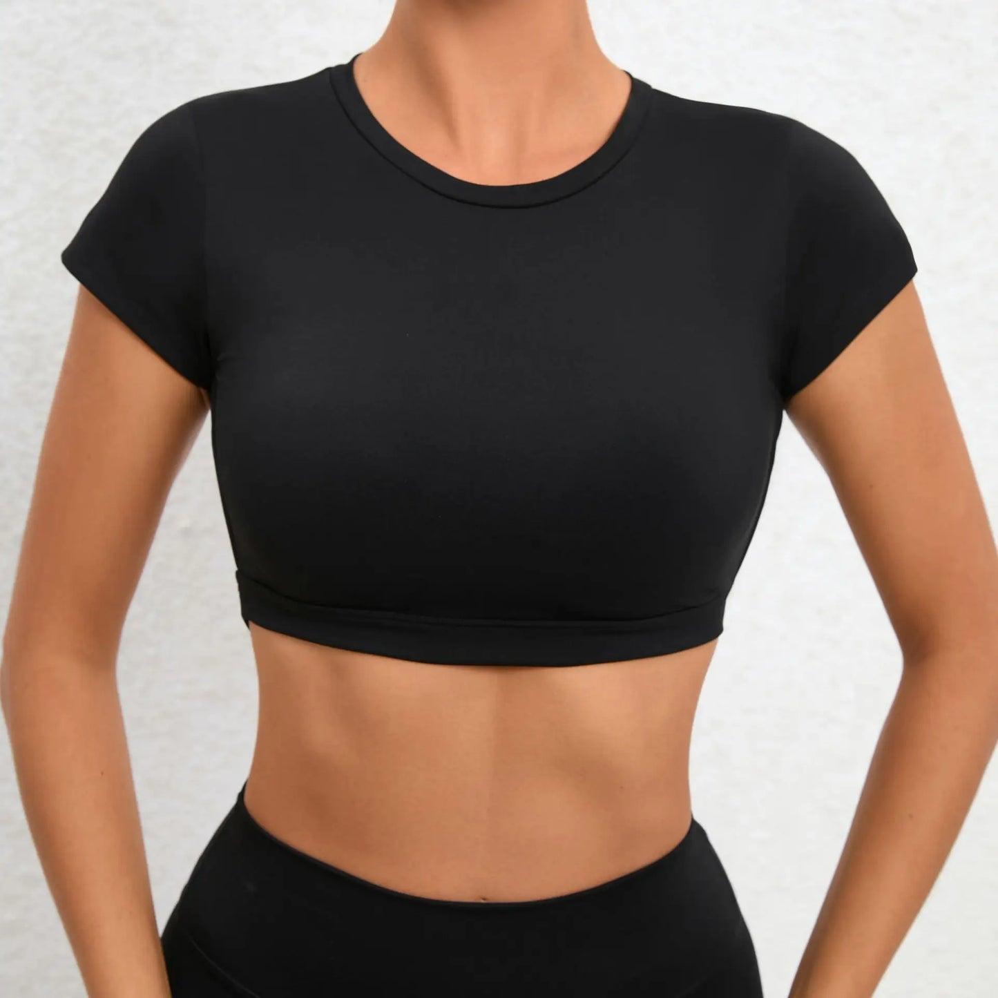 Camisetas deportivas Hearuisavy, ropa deportiva transpirable para entrenamiento, ropa de fitness sin espalda, ropa de yoga, almohadillas para el pecho, tops deportivos cortos, top de gimnasio para mujer