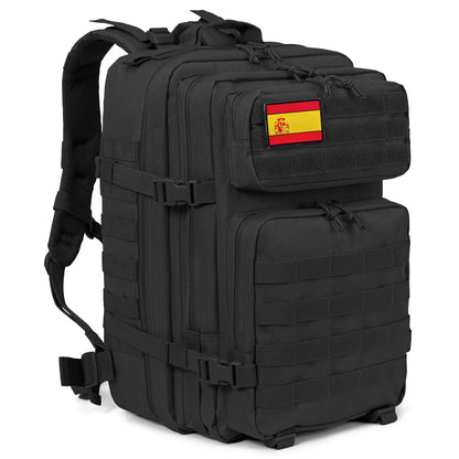 Mochilas tácticas de 45L para hombre Caza Pesca Senderismo de 3 días Trekking Supervivencia Mochila Molle GYM Bolsa SHTF de gran capacidad para exteriores