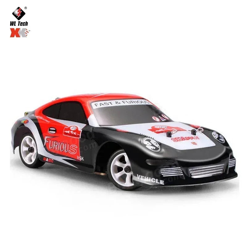 Coche de control remoto con tracción en las cuatro ruedas Cargador Juguetes eléctricos Mini coche de carreras Relación 1:28 Vehículo todoterreno de alta velocidad, Envío 0.00 $.