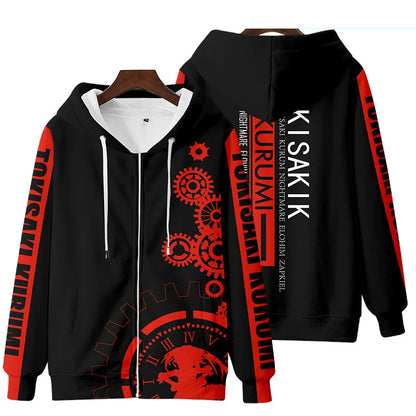 Sudadera con Capucha 3D de Date A Live | Inspirada en Tokisaki Kurumi | Ropà Moderna para - 2025  | Envío Gratis en **FLIPISHOP.COM**