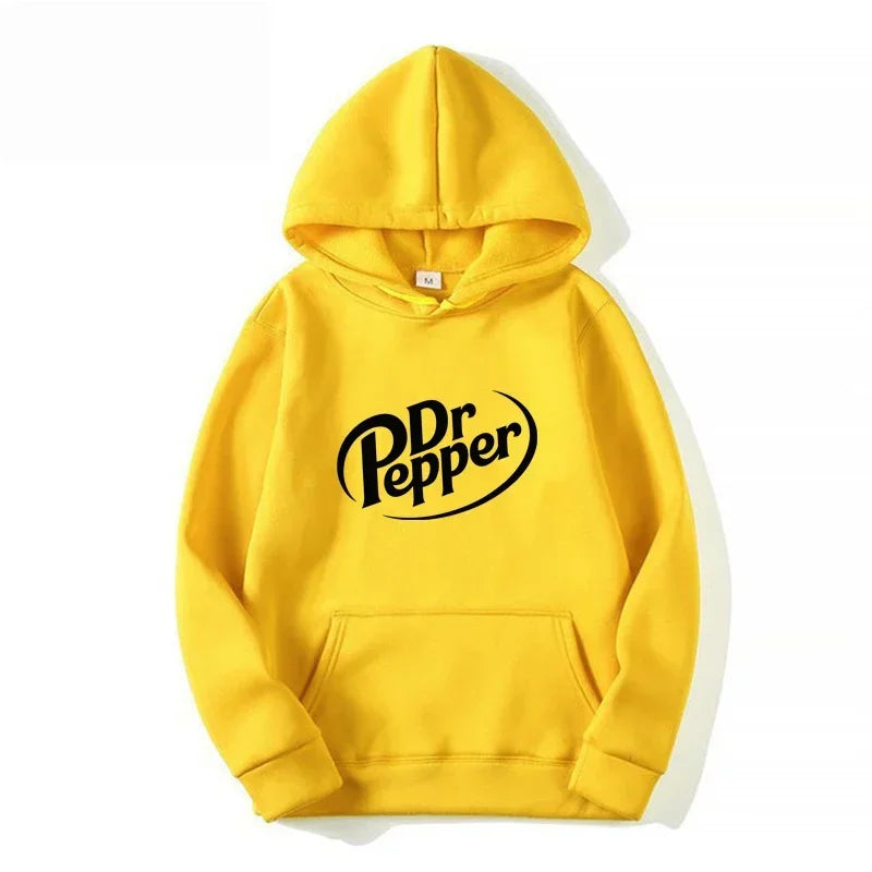 Sudadera - Moda - 2025 - con Capucha y Estampado | Dr Pepper para Hombre | Moda Casual Unisex | Envíos Gratis **FLIPISHOP.COM**