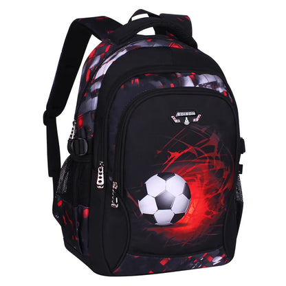 Mochila Escolar Fútbol Niño Anime Mochila Bolsa de Viaje Soccers Mochilas Escolares para Adolescentes Niños Mochila Escolar Infantil Menino