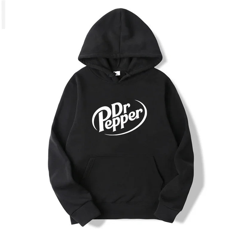 Sudadera - Moda - 2025 - con Capucha y Estampado | Dr Pepper para Hombre | Moda Casual Unisex | Envíos Gratis **FLIPISHOP.COM**