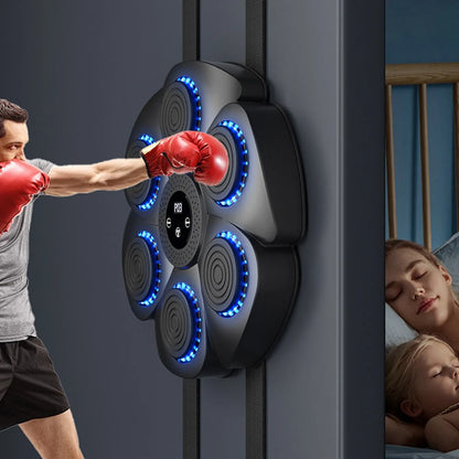 Máquina de Boxeo con Música Inteligente 2025 | Entrenador de Boxeo para Adultos y Niños | Ejercicios en Casa | Entrenamiento de Respuesta | Objetivo de Pared | Envío Gratis en **FLIPISHOP.COM**