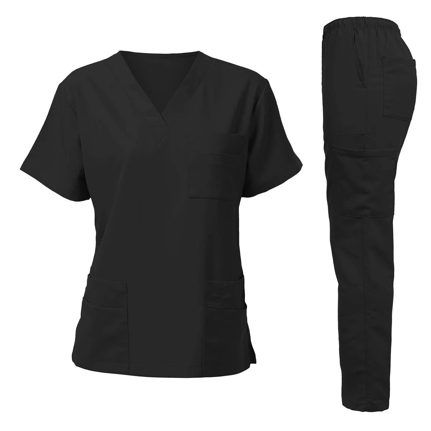 Conjunto de Uniformes de Salón de Belleza | Ropa Médica y Traje Médico | Blusas de Enfermera | Envío Gratis en **FLIPISHOP.COM**