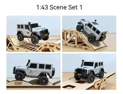 Coche RC 1:43 Ldarc X43 | Mini Vehículo de Escalada RTR 4WD | Envío Gratis en **FLIPISHOP.COM**