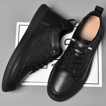 Zapatos Elevadores Casuales para Hombre | Aumento de Altura 6CM | Zapatillas Blancas y Negras con Envío Gratis Todo el Año - FLIPISHOP.COM