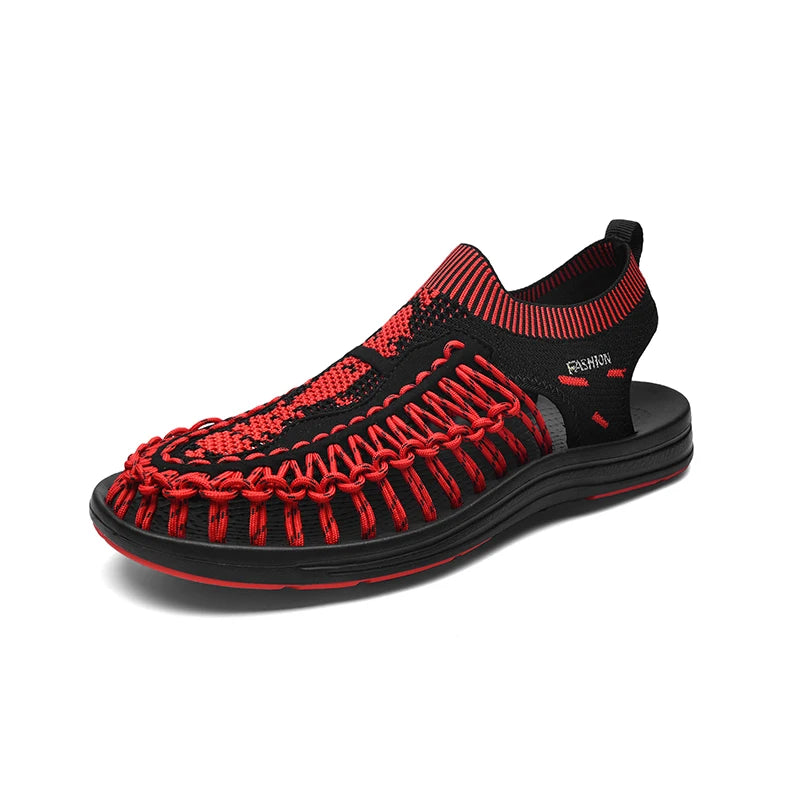 Sandalias Hombre Zapatos de Verano Sandalia Niño Sandalia Hombre Sandas Al Aire Libre Transpirable Comodidad Slip On Plus Talla Grande 45 46 Sandalias Hombre, Envío 0.00 $.