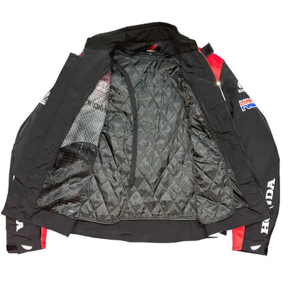 Chaqueta de Invierno | Motociclista Hombre Honda | Traje de Carreras a Prueba de Viento e Impermeable | Ropa de Moto con Armadura Corporal Resistente al Desgaste | Envío Gratis en FLIPISHOP.COM"