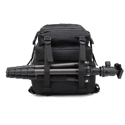 Mochilas tácticas para hombre de 45 l, bolsas de viaje Hking, supervivencia, exteriores, paquete de asalto 3P, EDC, paquete Molle para senderismo, bolsa de caza