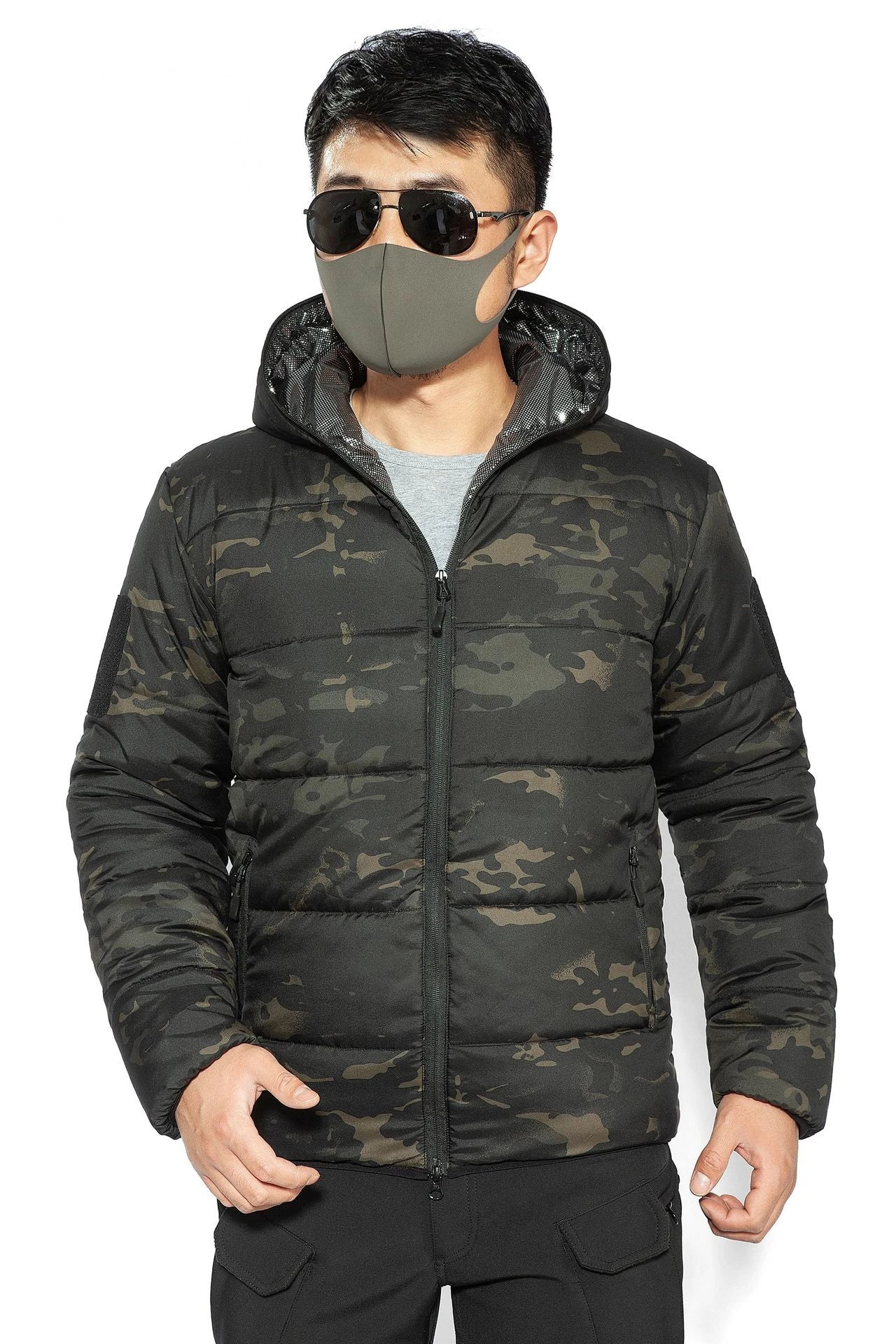 Chaqueta Resistente al Desgaste para Hombre | Abrigo de Caza Camuflaje Táctico Militar | Sin Gastos De Envío | **FLIPISHOP.COM**