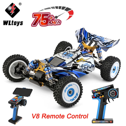 Coches Drifting PRO, WLtoys 124017 75KM/H 124019 55KM/H 124008 60KM/H 2.4G RC Coche sin escobillas 4WD Eléctrico de alta velocidad Drift Control remoto Juguetes 3000mAhSudadera con capucha gráfica de manga larga con bolsillo canguro.3D, Envío 0.00 $.