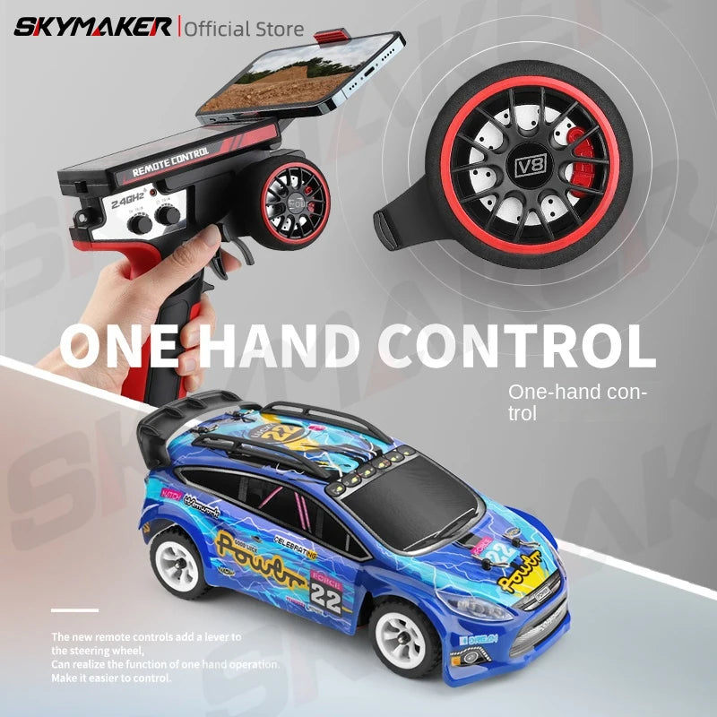 Coches Drifting PRO, WLtoys 1/28 rc coche 284010 284161 4WD Drive Off-Road 2.4G 30KM/H Coche de aleación de alta velocidad 1:28 Rally Racing Car Juguetes para niños Regalo, Envío 0.00 $.