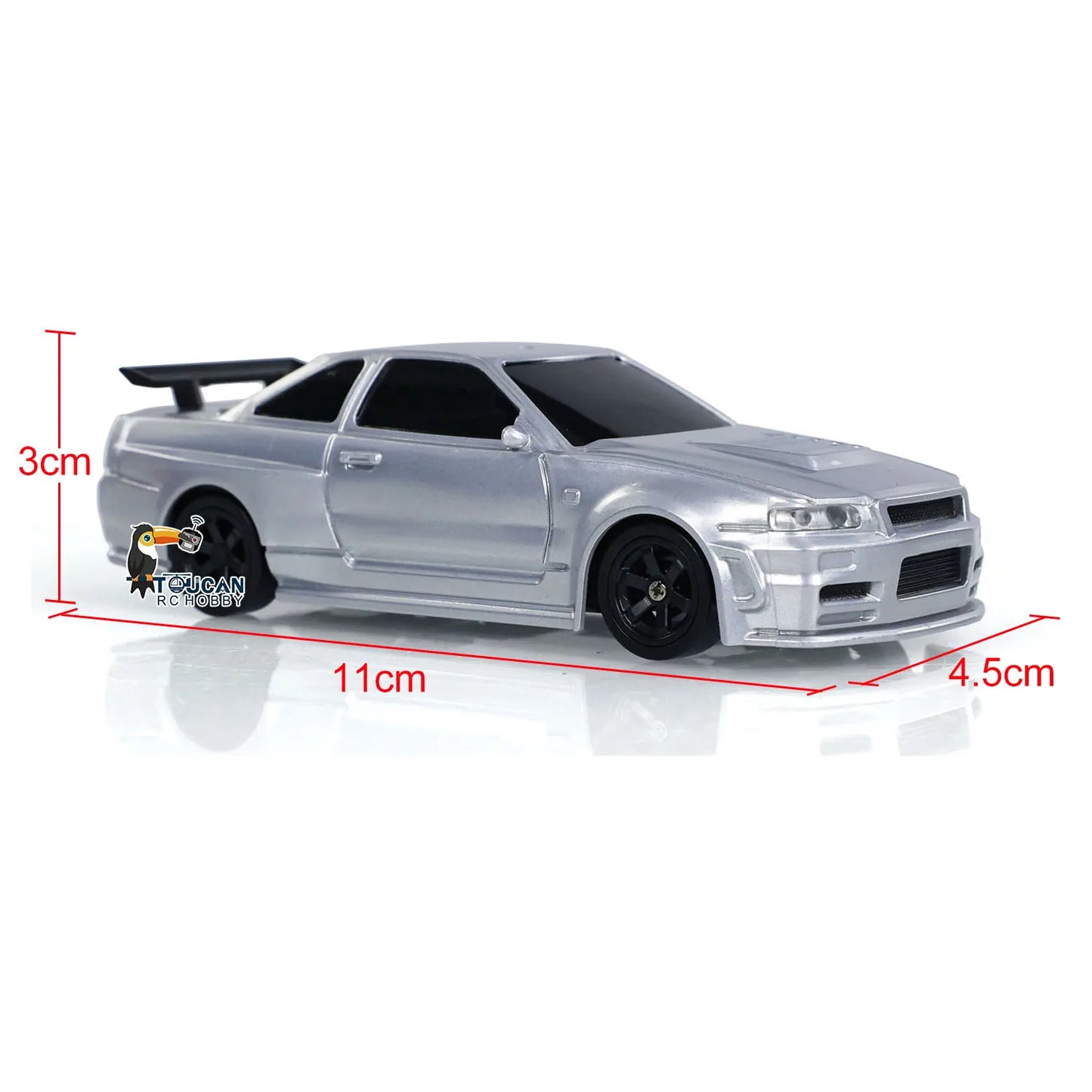 Coches Drifting PRO, Juguetes 1/43 Escala RTR RC Drift Race Car Gyro 4WD Listo para usar Mini coche de juguete Vehículo de alta velocidad Modelo terminado pintado para regalos de niños, Envío 0.00 $.