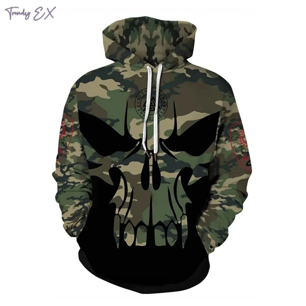 Sudadera con Capucha de Calavera 3D para Hombre | Moda Urbana **FLIPI FULL 3D** 2025 | Envío Gratis en **FLIPISHOP.COM**