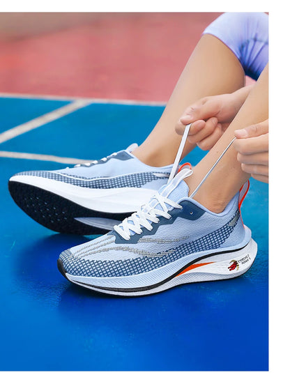 Zapatillas de tenis para hombre, zapatillas informales, zapatillas para correr maratón, zapatillas ligeras y cómodas con placa de carbono para mujer, calzado deportivo