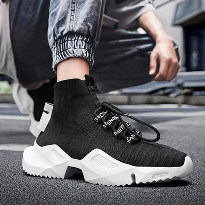 Botas Deportivas para Hombre 2024 | Suela Antideslizante y Absorción de Impactos | Calzado Vulcanizado de Moda | Envío Gratis en **FLIPISHOP.COM**