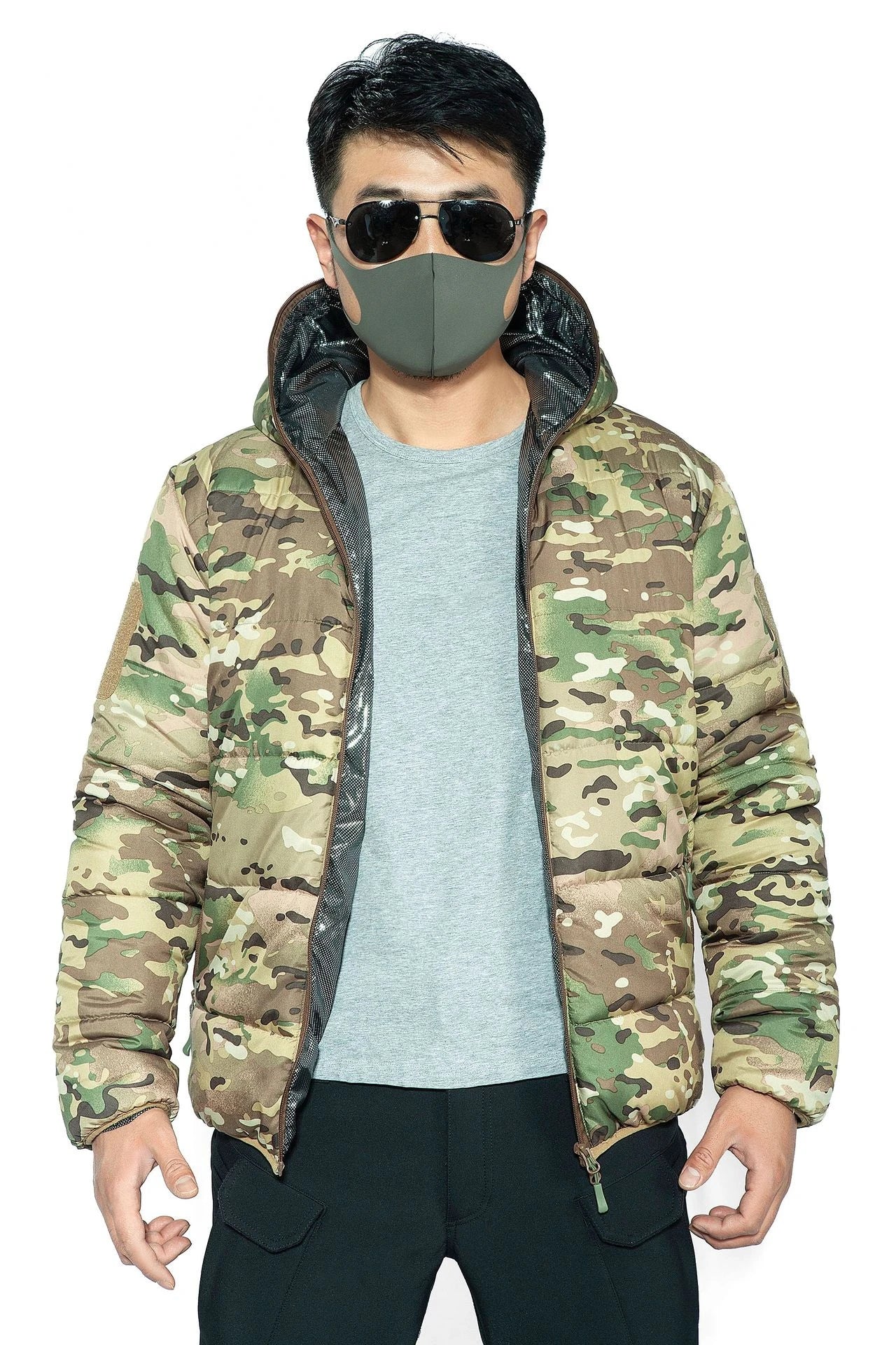 Chaqueta Resistente al Desgaste para Hombre | Abrigo de Caza Camuflaje Táctico Militar | Sin Gastos De Envío | **FLIPISHOP.COM**