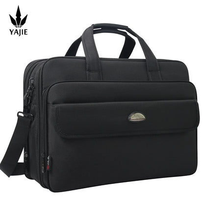 Maletín de gran capacidad Bolso de negocios para hombre Bolso para portátil de 17 pulgadas Bolsos de hombro Bolsos de lona Bolso para cuadernos Bolsos de mensajero Trabajo