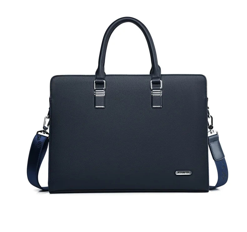 Maleta de lujo Bolsos laterales Business Tote Bag Maletín ejecutivo Hombre Laptop Bolso de mano para hombre Marca