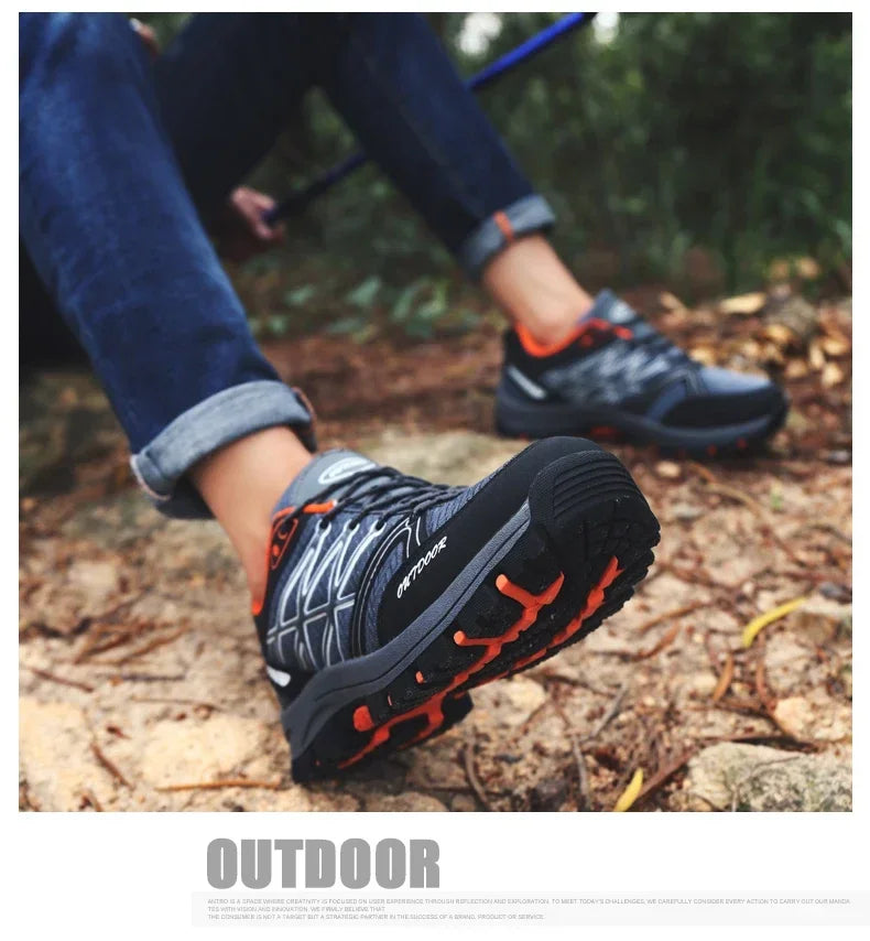 Zapatos de pesca y caza impermeables para exteriores, calzado deportivo para montar en montaña y todoterreno, calzado de senderismo para hombre, calzado de viaje transpirable de malla, Envío 0.00 $.