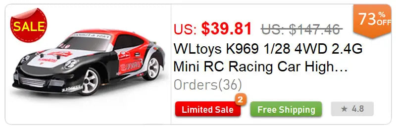 Coches Drifting PRO,WLtoys K989 1:28 4WD 2.4G Mini RC Racing Car High Speed Off-Road LED Remote Control Drift Toys Alloy Vehicle Children Kids Gift, Envío 0.00 $.