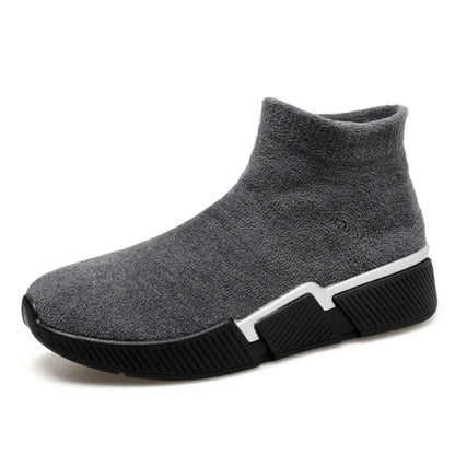 Zapatillas de deporte de invierno de caña alta para hombre, zapatillas de felpa cálidas para exteriores,, Envío 0.00 $.