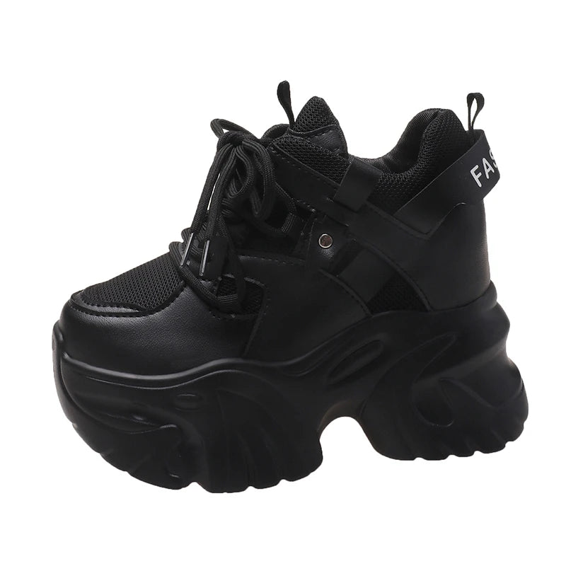 Zapatillas Deportivas con Plataforma de 10,5 cm para Mujer | Moda Otoño 2024 Versátil | Envío Gratis en **FLIPISHOP.COM**