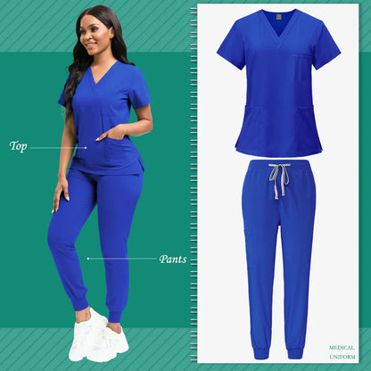 Conjunto de Uniformes Médicos para Mujeres | Uniforme Unisex para Belleza, SPA y Veterinaria | Envío Gratis en **FLIPISHOP.COM**