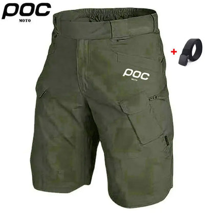 Pantalones cortos de ciclismo para hombre 2023, pantalones cortos para bicicleta de montaña MOTO POC, pantalones cortos para senderismo al aire libre, pantalones cortos para bicicleta de carga para motocicleta, Envío 0.00 $.