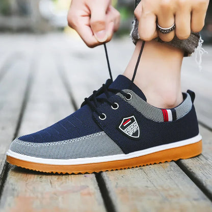 Zapatos Casual para Hombre | Mocasines de Trabajo Vulcanizados | Zapatos Deportivos Ligeros de Malla | **Envío Gratis**|"FLIPISHOP.COM"