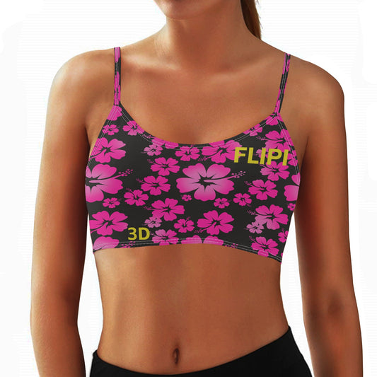 Tops, Sujetadores deportivos para mujer nuevos diseños moda 3D FLIPI, Versátil y LLamativa, Uso diario, Envío 0.00 $