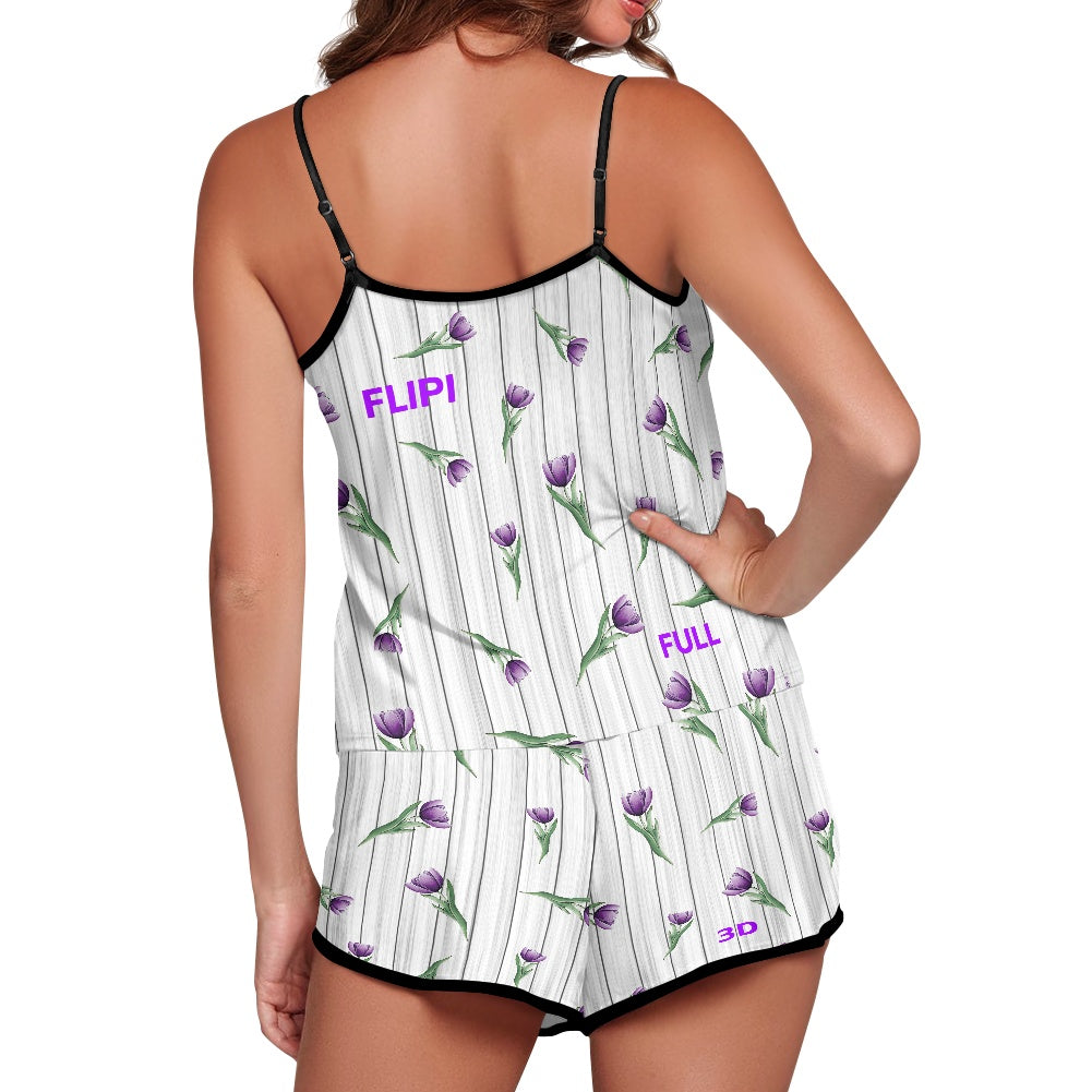 Conjunto de Shorts con Tirantes para Mujer | Marca **FLIPI FULL 3D** | Estilo y Comodidad para el Verano | Envíos Gratis en **FLIPISHOP.COM**