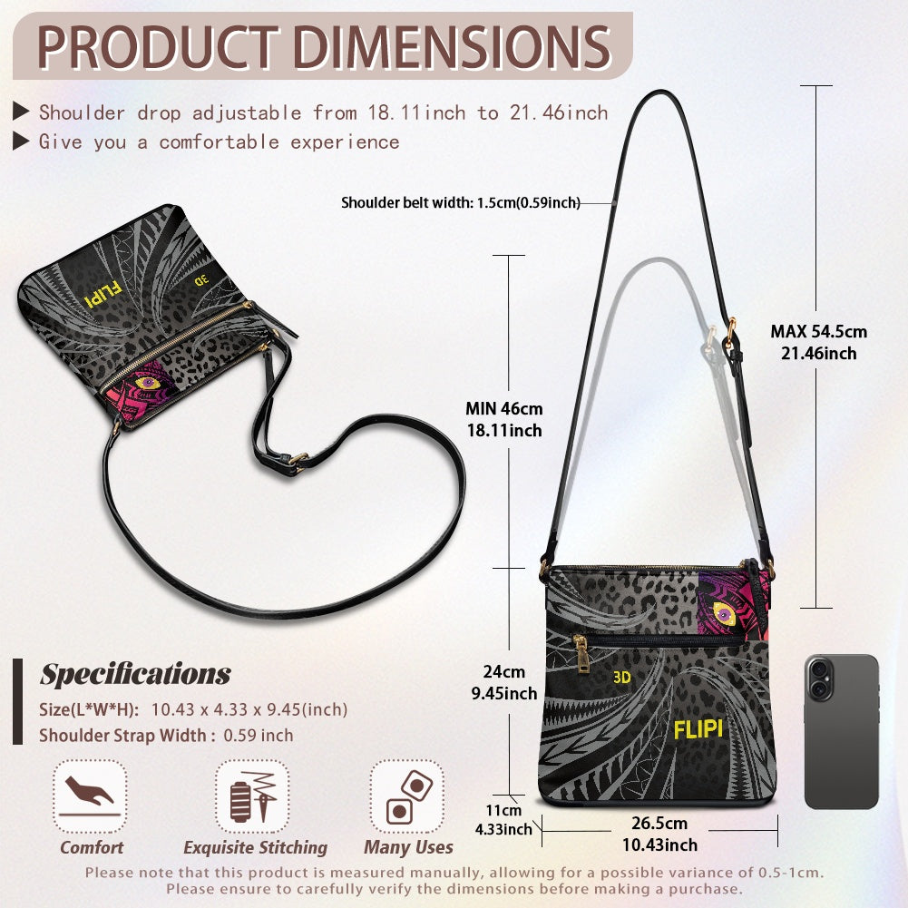 Bolso Bandolera de Piel para Mujer **FLIPI FULL 3D** | Moda 2025 | Envío Gratis en **FLIPISHOP.COM**