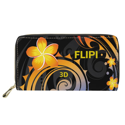 Cartera de PU con Cremallera de Nylon |Moda - 2025 - **FLIPI FULL 3D** | Estilo y Funcionalidad | Envío Gratis en **FLIPISHOP.COM**