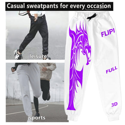 Pantalones Deportivos Chándal Térmico Unisex **FLIPI FULL 3D** | Moda Versátil - 2025 | Comodidad y Estilo para el Uso Diario | Envío Gratis **FLIPISHOP.COM**