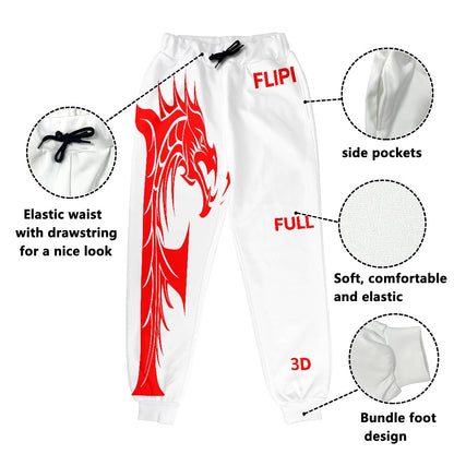 Pantalones Deportivos Chándal Térmico Unisex **FLIPI FULL 3D** | Moda Versátil - 2025 | Comodidad y Estilo para el Uso Diario | Envío Gratis **FLIPISHOP.COM**