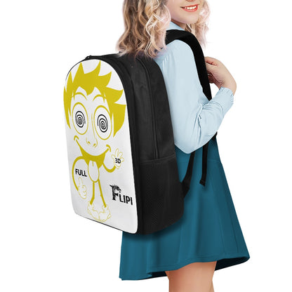 Mochila Escolar - Moda - 2025 **FLIPI FULL 3D** | Universitaria Duradera de Poliéster 600D | Ideal para Ocio y Deportes al Aire Libre | Envío Gratis en **FLIPISHOP.COM**