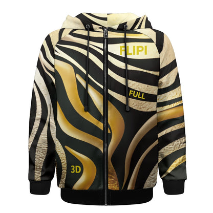 Sudadera Térmica | Capucha y Cremallera para Hombre | Moda **FLIPI FULL 3D** Disfruta - 2025 | Manga Larga, Alta Calidad | Envío Gratis en **FLIPISHOP.COM**