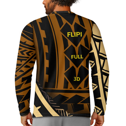 Camiseta Térmica Manga Larga Hombre **FLIPI FULL 3D** | Diseño Moderno - 2025 - Alta Calidad | Envío Gratis en **FLIPISHOP.COM**