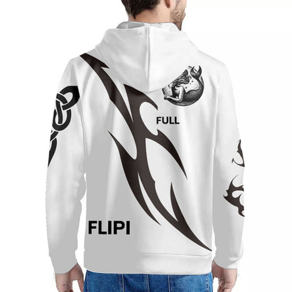 Sudadera polar fina para hombre moda versátil-FLIPI FULL 3D-nuevos diseños deportivos para uso diario.Envío 0.00 $.